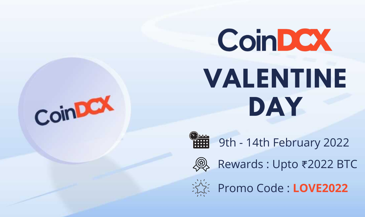 CoinDCX Valentines Day Coupon codes