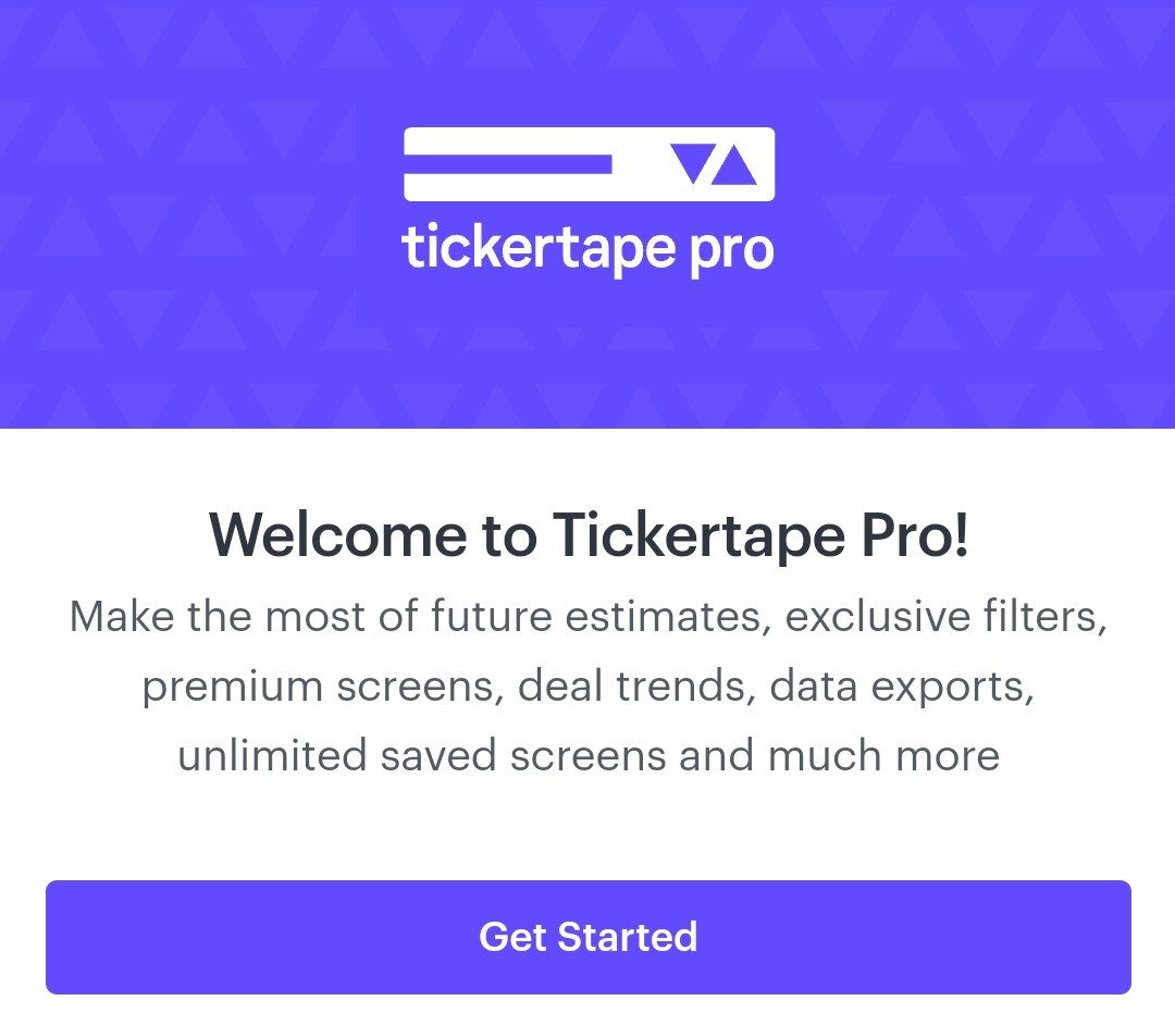 TickerTape Pro Subscription Free