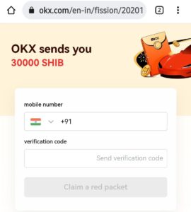 OKX Exchange SHIB Token Offer