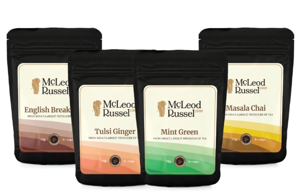 McleodRussel Brand Tea Samples 