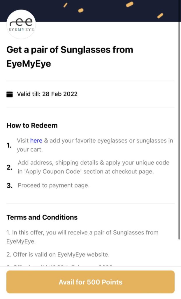EyeMyEye Eyeglasses Loot deal