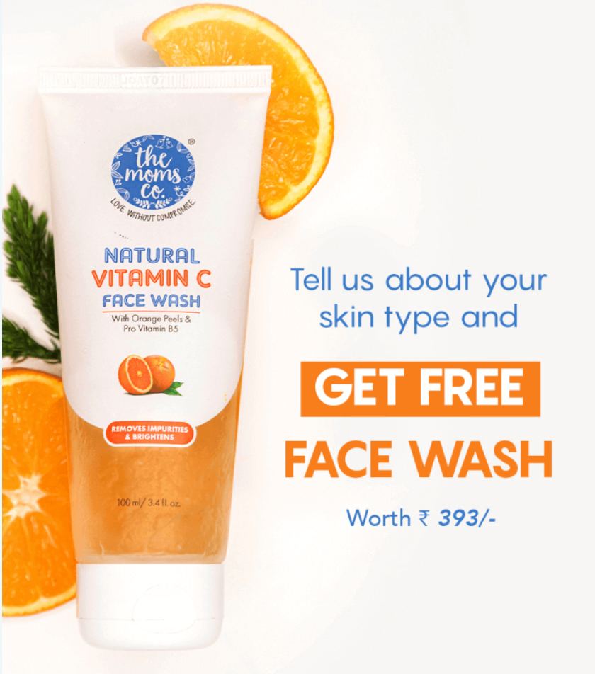 [धूम लूट] Themomsco Vitamin C Face Wash FREE + Refer & Earn ₹10000 Free Products