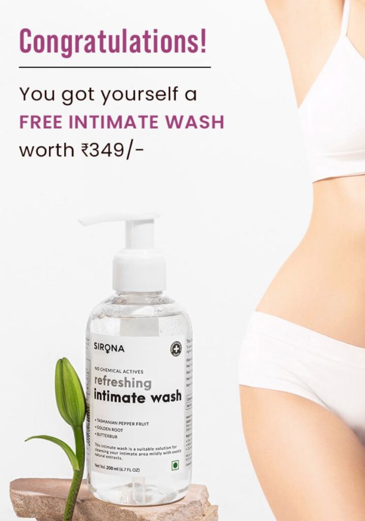 Free Sample SIRONA refreshing bodywash