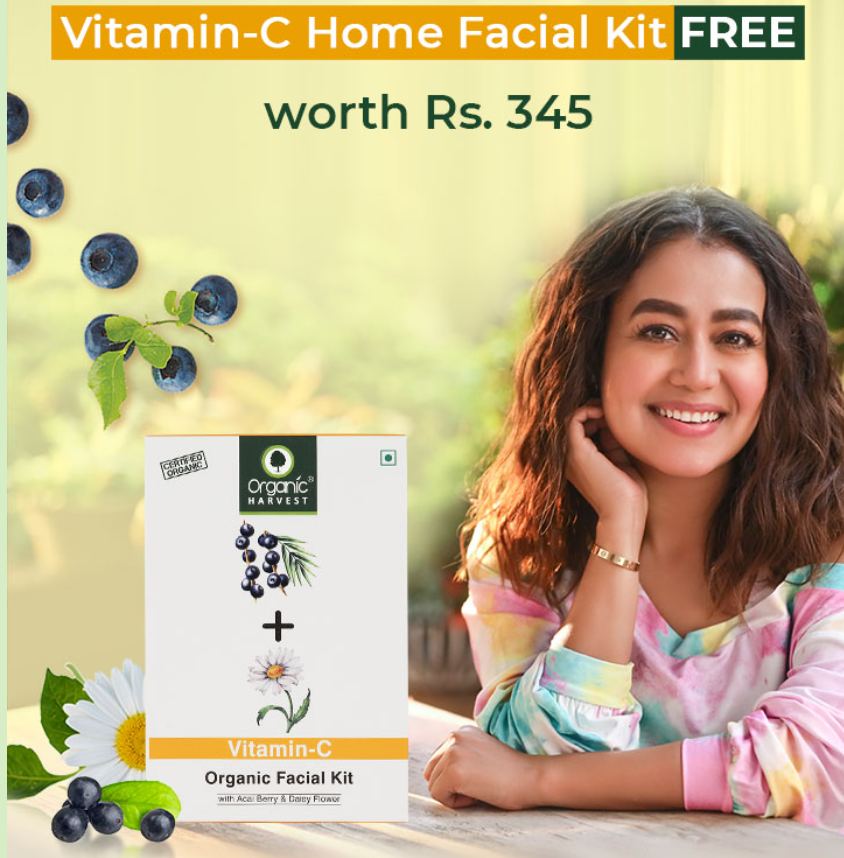 The Organic Harvest Home Facial Kit for FREE