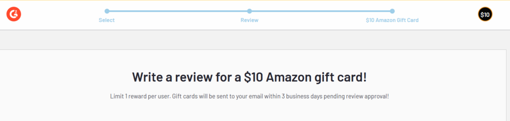 G2 Write Review Free Amazon Vouchers