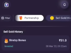 Stratzy App Jar Gold Offer