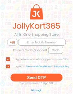 Jollykart 365 App Refer Earn