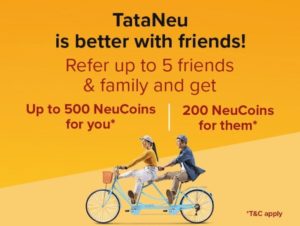 TataNeu App Refer Earn