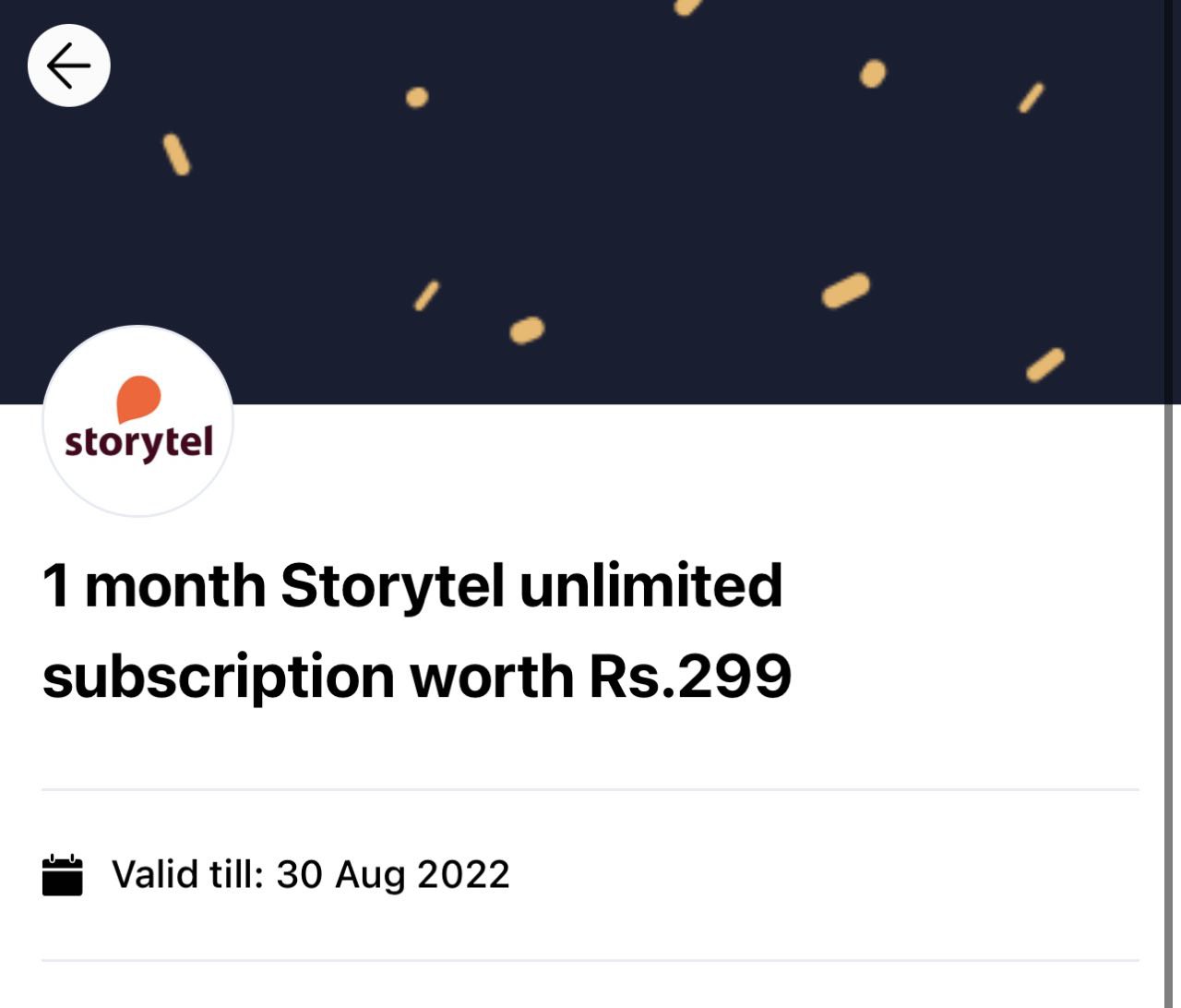 StoryTel Unlimited Free Subscription
