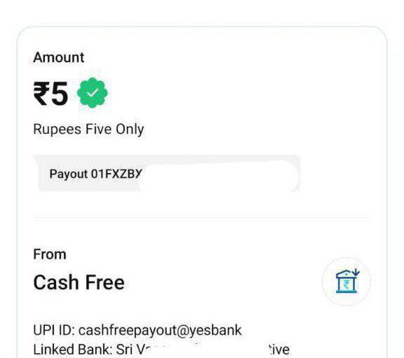 Myhubble Money Free UPI Cash