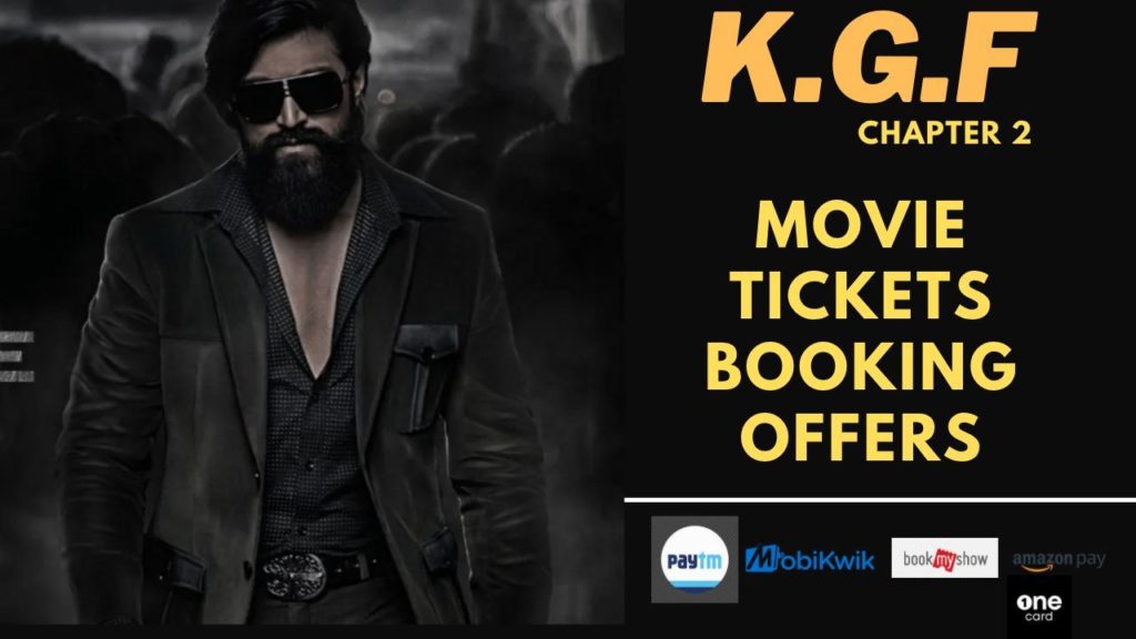 KGF 2 Movie Ticket Booking Offers