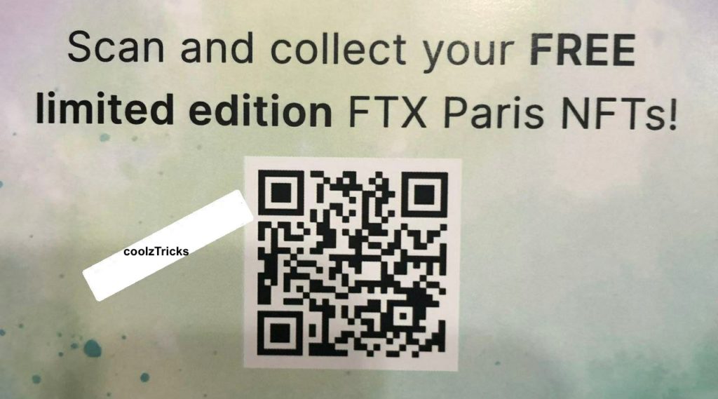 FTX Free Limited Edition Paris NFT