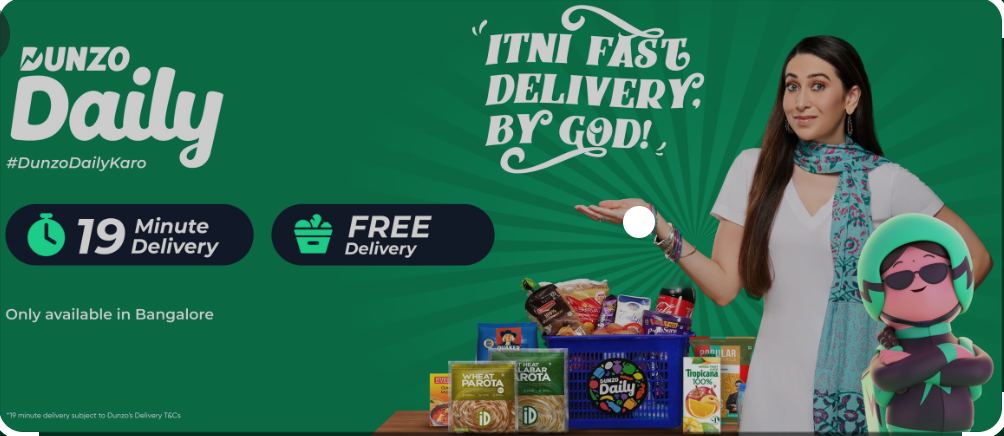 Dunzo Daily - Top Instant Grocery Delivery apps in India