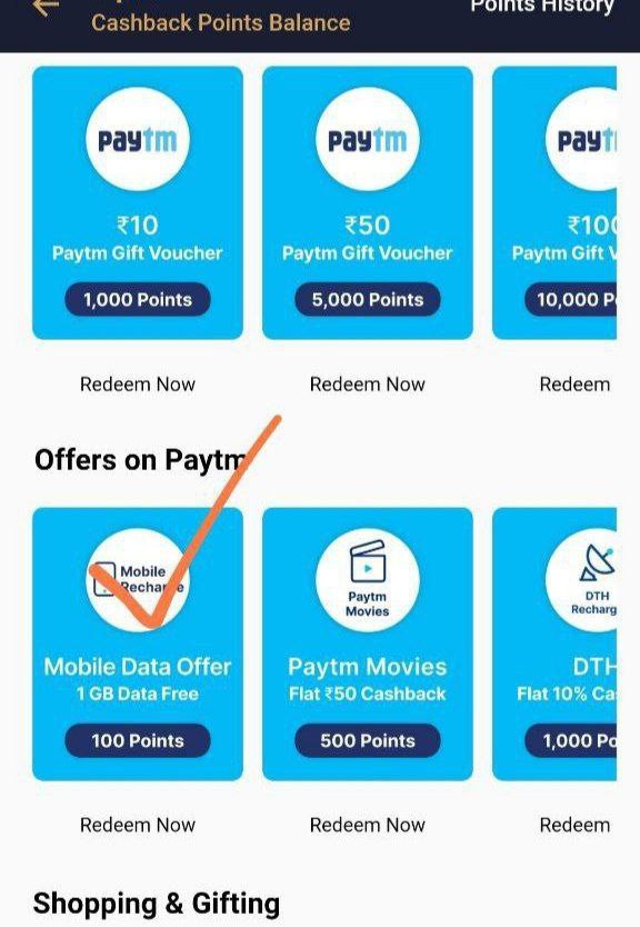Paytm New Free Recharge / Data Offer