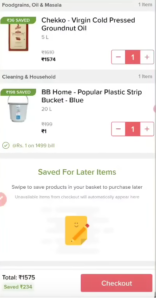 BigBasket BigSave Free Product Offer