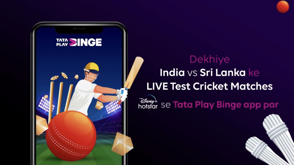 Tata Play Mobile App Live Cricket Streaming