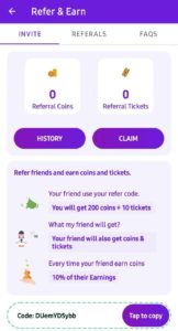 mGamer App Referral Code