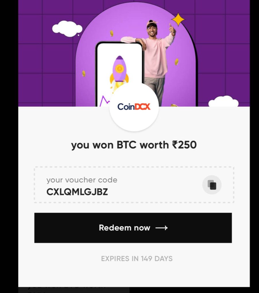Cred CoinDCX Coupon Code Offer