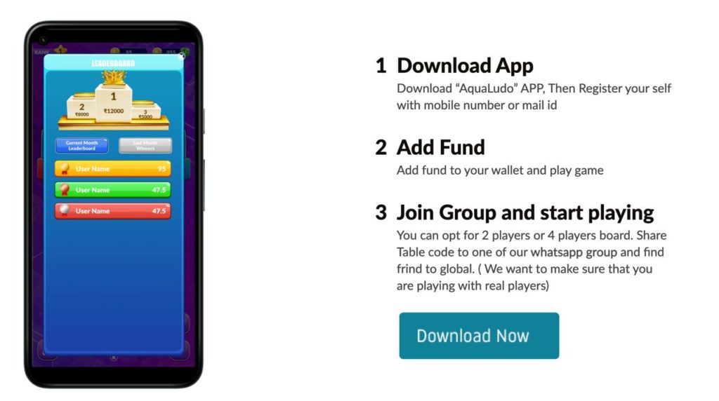 How to Play in Aqua Ludo App? 
