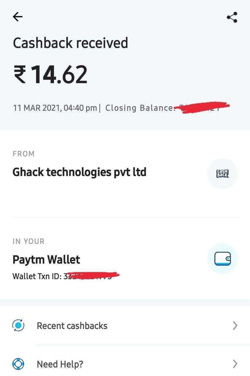 Proof Of Ewar App Free Paytm Cash Giving App