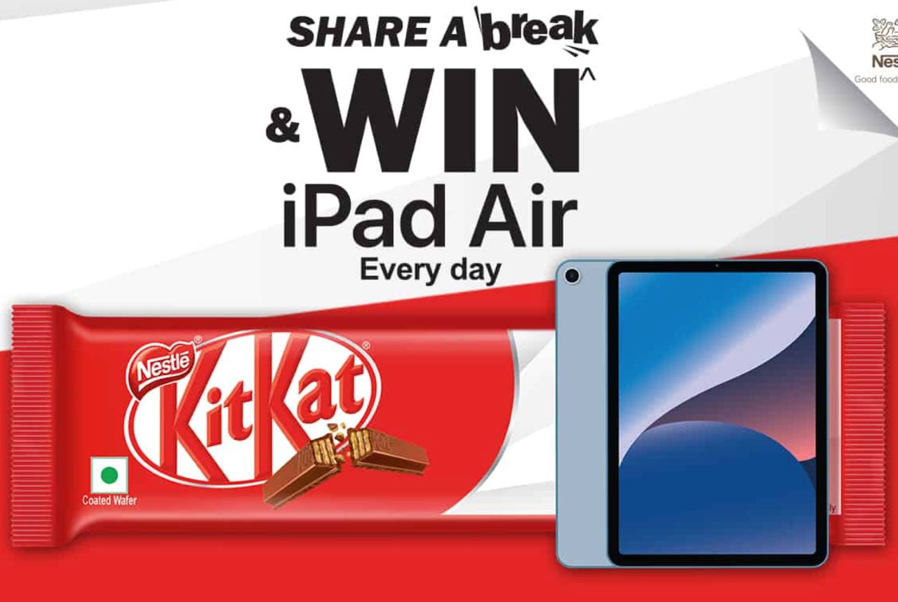 Kitkat Share a Break Loot - Win iPhone 14 & iPad Air Daily | LOT Code Based