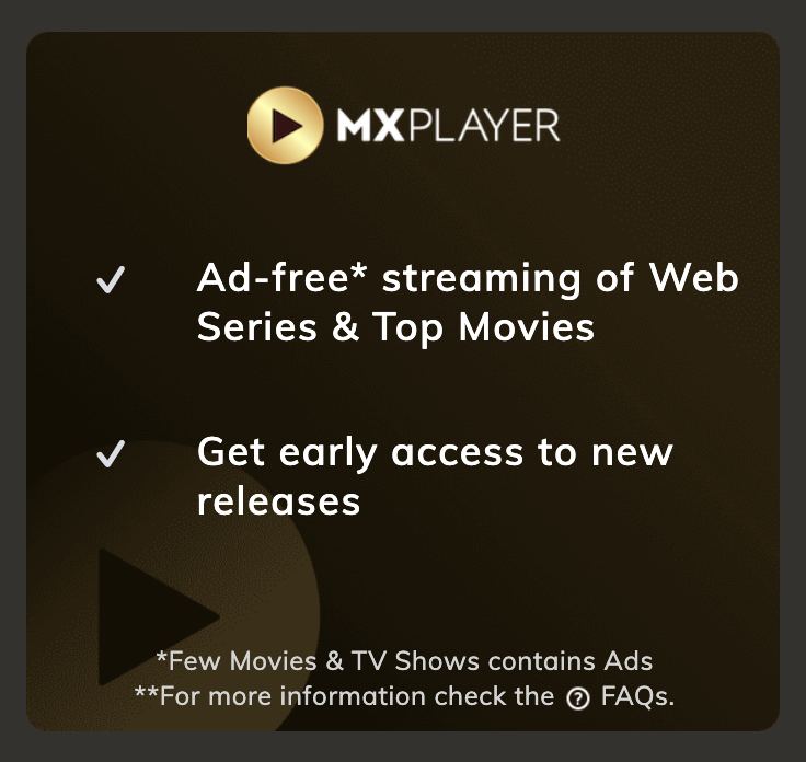 Activate the MX Player Ad Free Version now