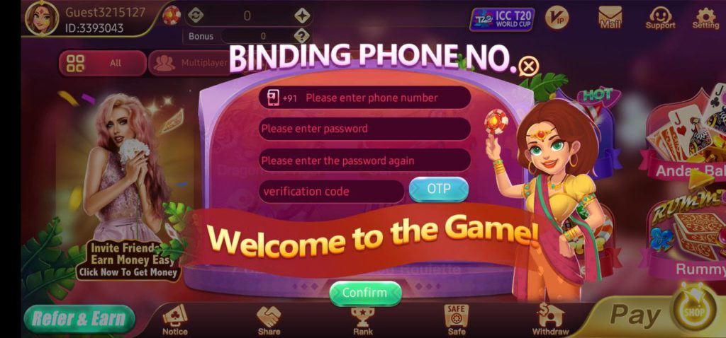 Teen Patti online game for Free! Bonus is waiting for you! Chanllenge now! 🏆Real Games & Real Prizes💰