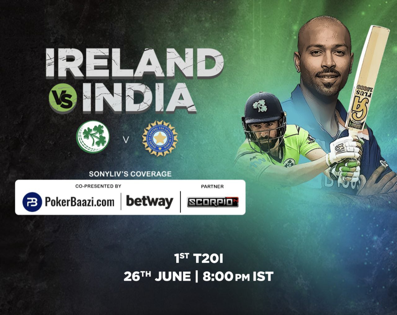 How to Watch India vs Ireland 2nd T20 Match FREE on SonyLIV