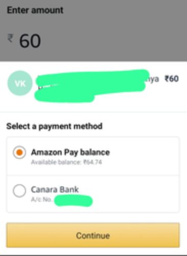 Amazon Pay Balance (Money) Can Be Transferred Via Amazon Pay UPI 