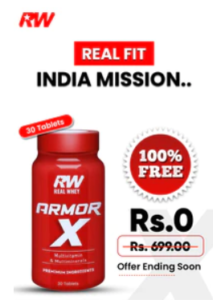 Real Whey Armor X Multivitamin Free Sample