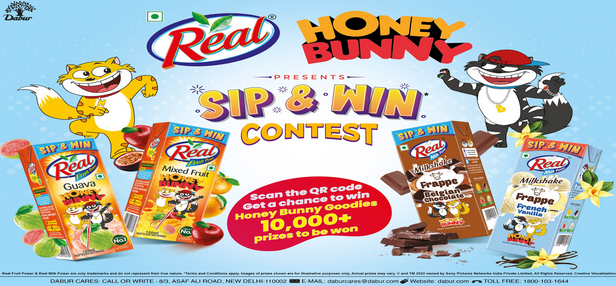 Play Real Honey Bunny Spin & Win Contest Win ₹10,000 Gift Hampers