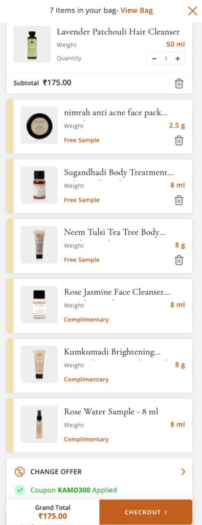 Kama Ayurveda Offers