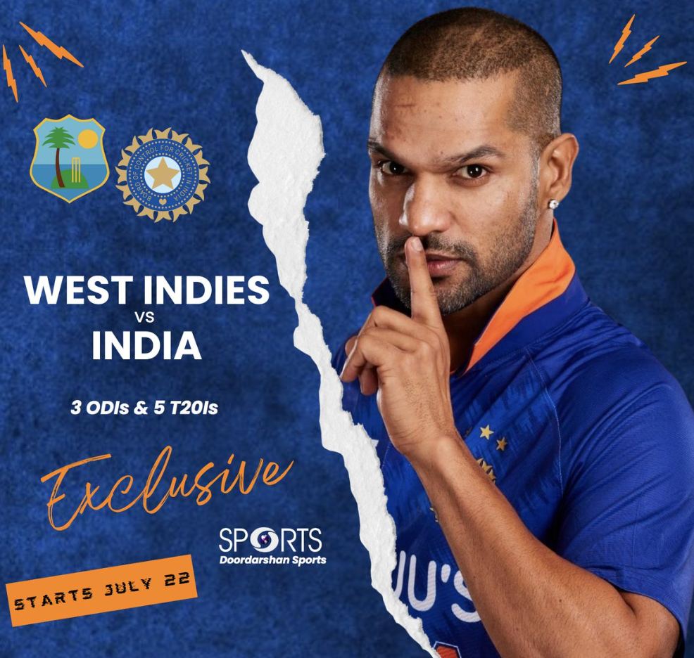 India vs West Indies ODI : Live Cricket Streaming Platforms