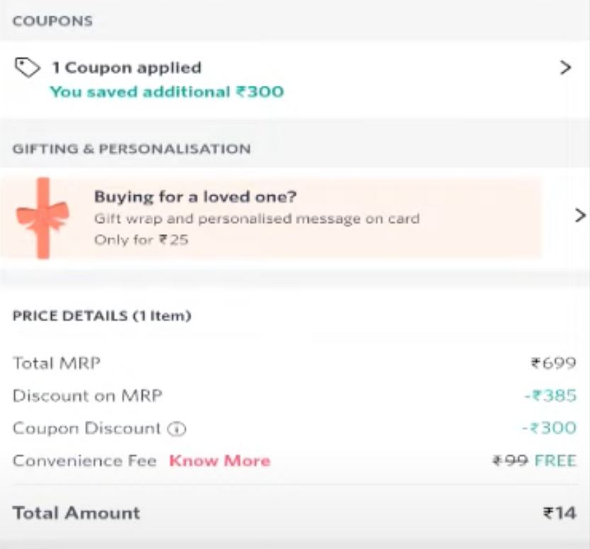 Myntra Insider Offer
