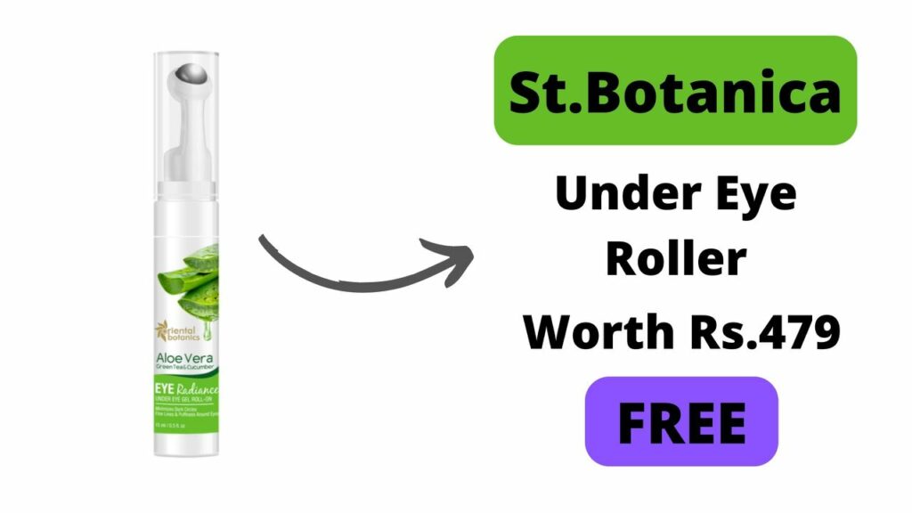 Paytm StBotanica Jackpot - Get Under Eye Roller Worth ₹479 For FREE