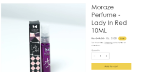 Moraze Perfume Lady In Red Free