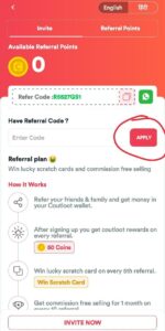 CoutLoot Refer Earn Free Shopping
