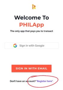 PHIL App Referral Code