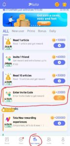 Pluto App Refer Earn Free PayTM Cash