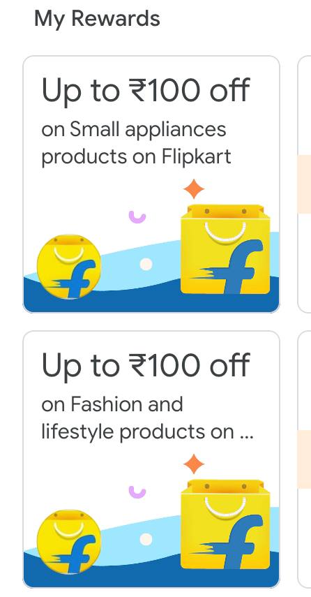 Flipkart Coupon Rain Game is now on Google Pay