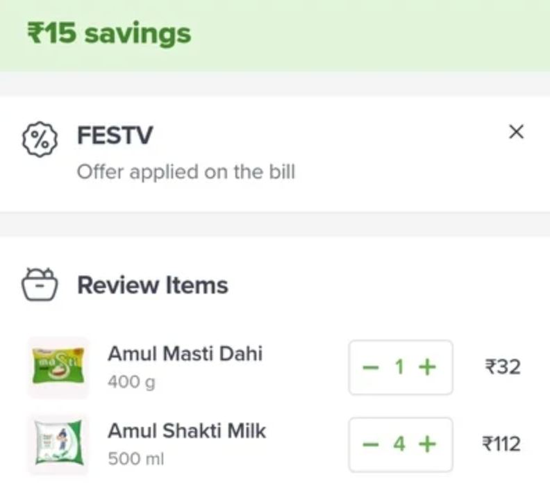 Swiggy Instamart brand new Free delivery Code - FESTV