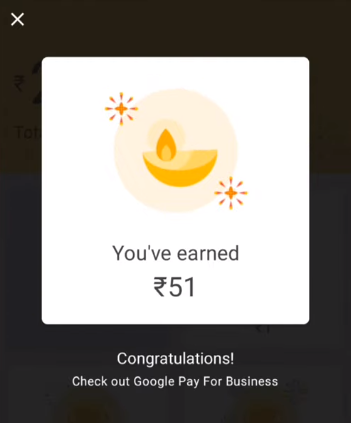 Google Pay Diwali Dhamaka Offer