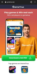 GameTruz App Free PayTM Cash