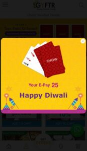 GYFTR Diwali Teen Patti Game