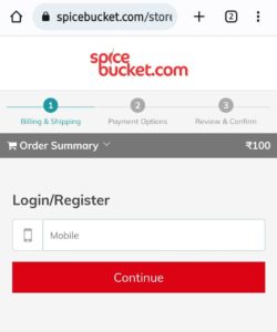 Spice Bucket Govind Masala Free Sample