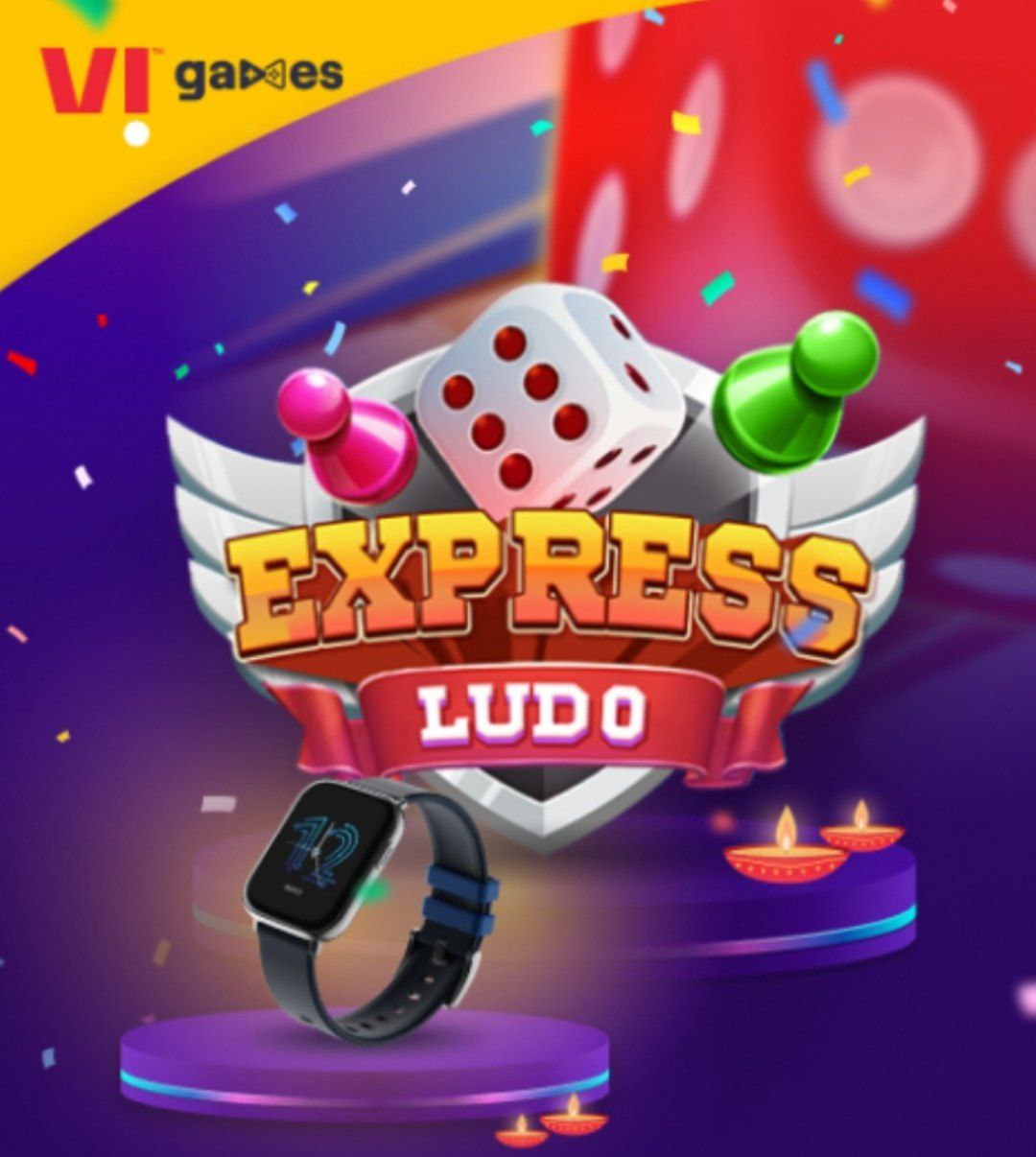 Vi Games Diwali Express Ludo Wali