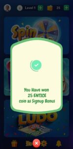 Entice Games Referral Code