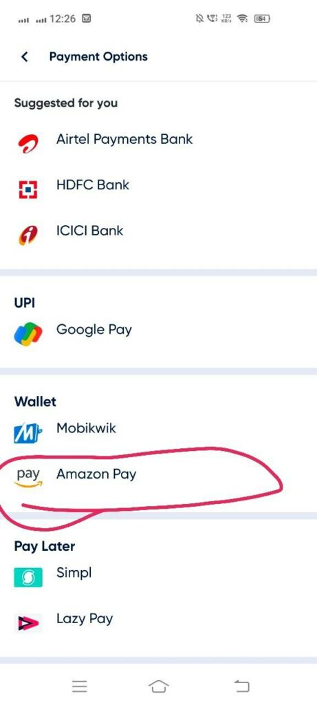 Transfer Amazon Pay Balance in Bank Via Park+ App