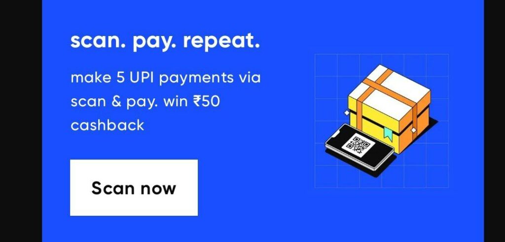 CRED Scan & Pay Loot : Get Flat ₹50 Cashback
