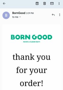 Born Good Home Cleaners Free Sample Born Good Home Cleaners Free Sample